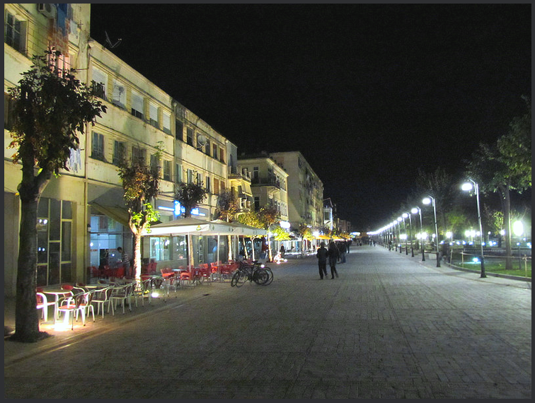 Republic Promenade Berat Night